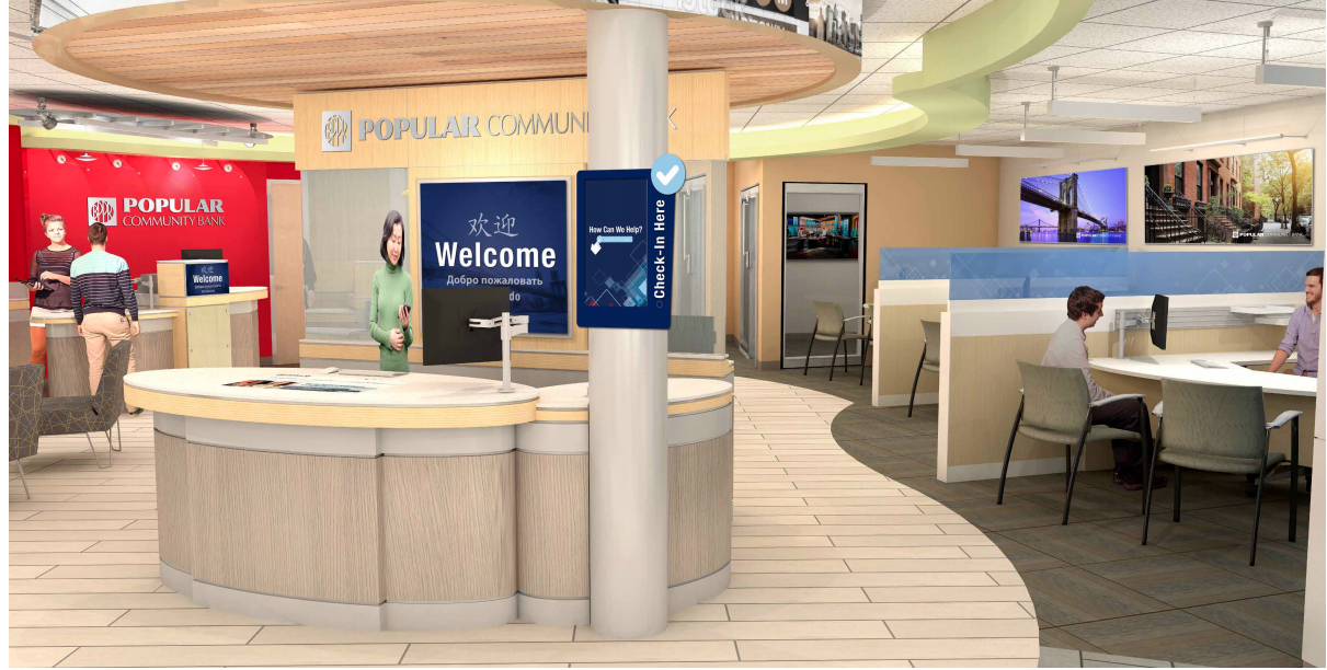 Popular Bank Avenue U Branch interior image 1