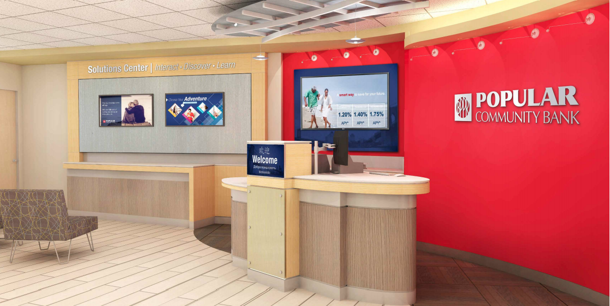 Popular Bank Avenue U Branch interior image 3