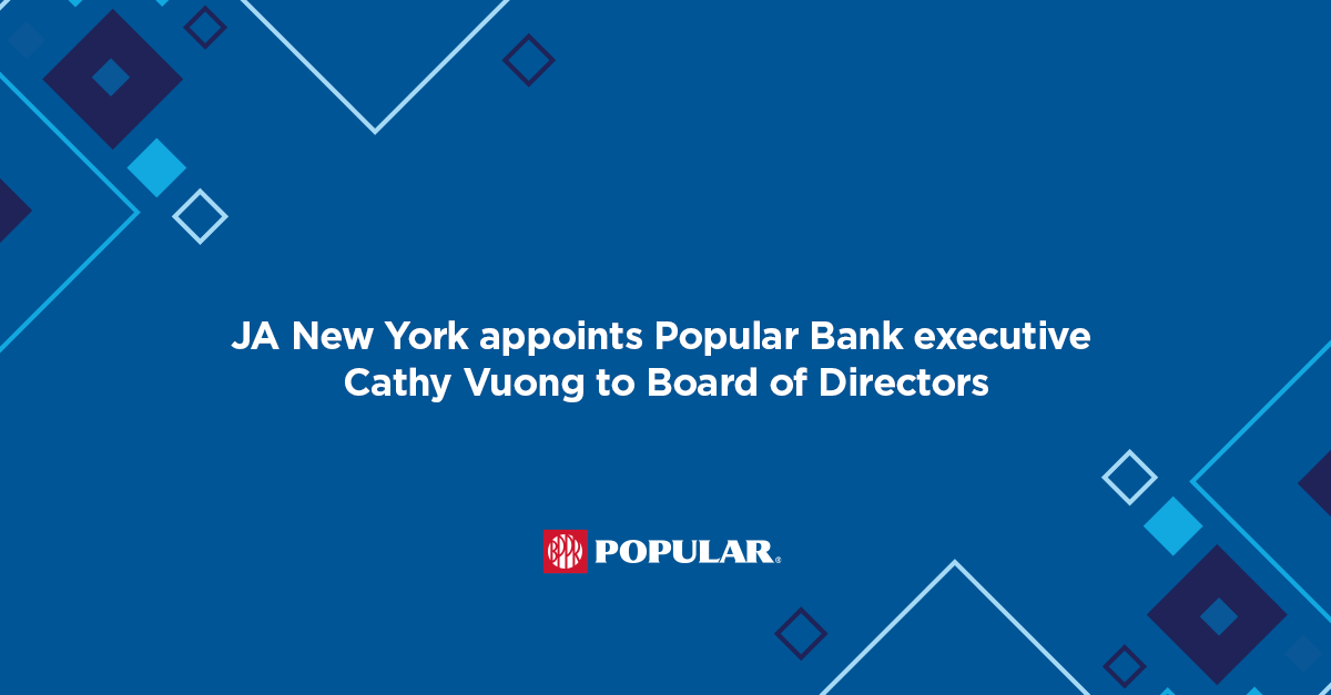 JA New York Appoints Cathy Vuong to Board of Directors Blog Popular Bank